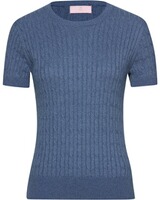 Pull RH à manches 1/2 BvS en coton, Brigitte von Schönfels