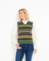 Jacquard-Pullunder, Brigitte von Schönfels