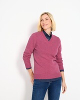 V-Pullover aus Lambswool, HIGHMOOR