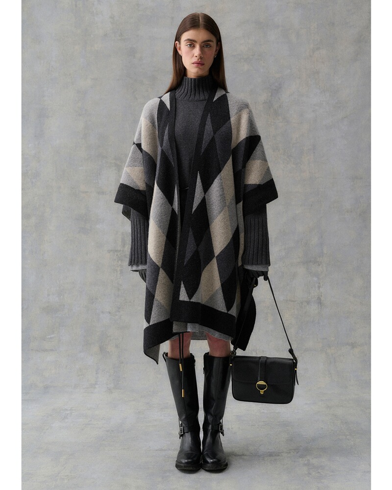 Strickponcho Rosemary, Barbour