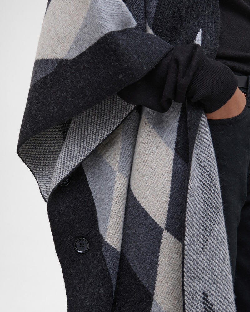 Strickponcho Rosemary, Barbour