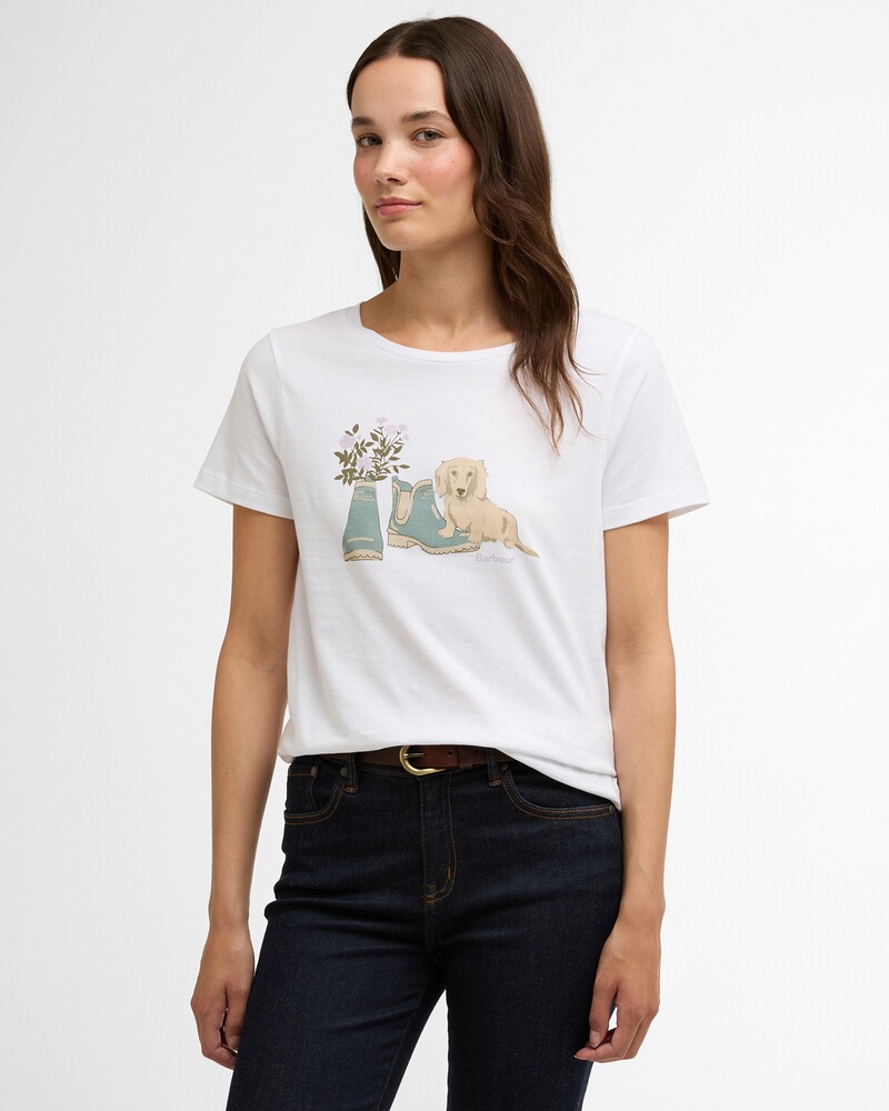 T-Shirt Brambles, Barbour