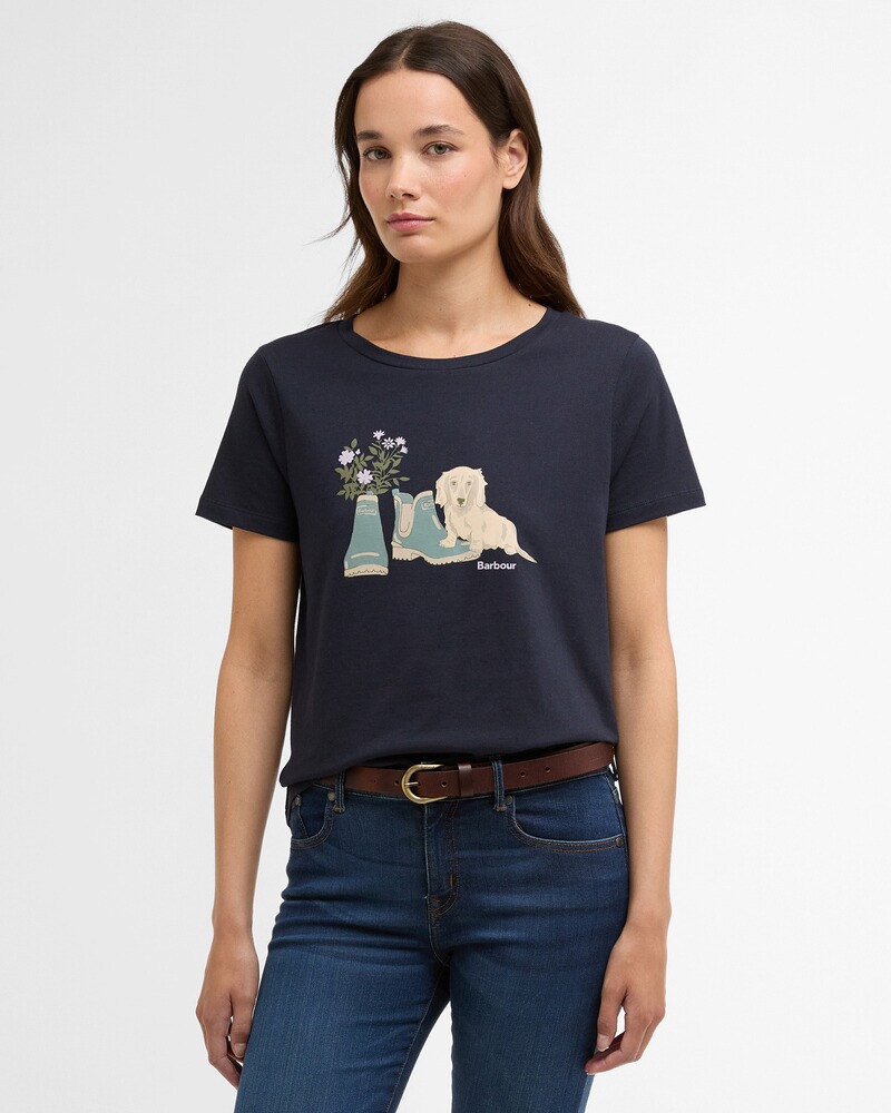 T-Shirt Brambles, Barbour