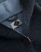 Kapuzen-Strickmantel Alina, Stapf