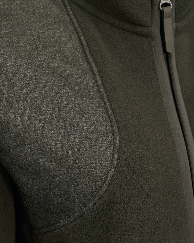 Hardwick fleece jacket, olive, Parforce Tradition