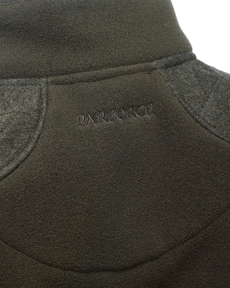 Hardwick fleece jacket, olive, Parforce Tradition