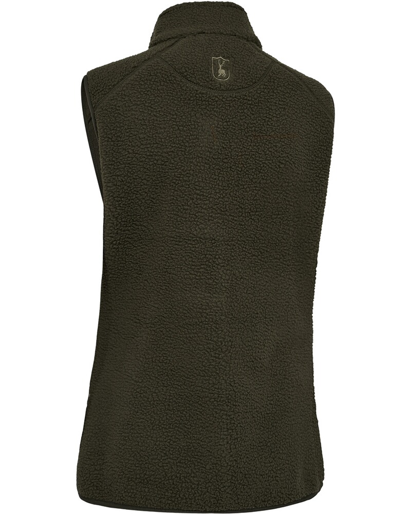 Gilet polaire femme Atlas olive foncé, Deerhunter
