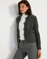Posament-Strickjacke, Reitmayer