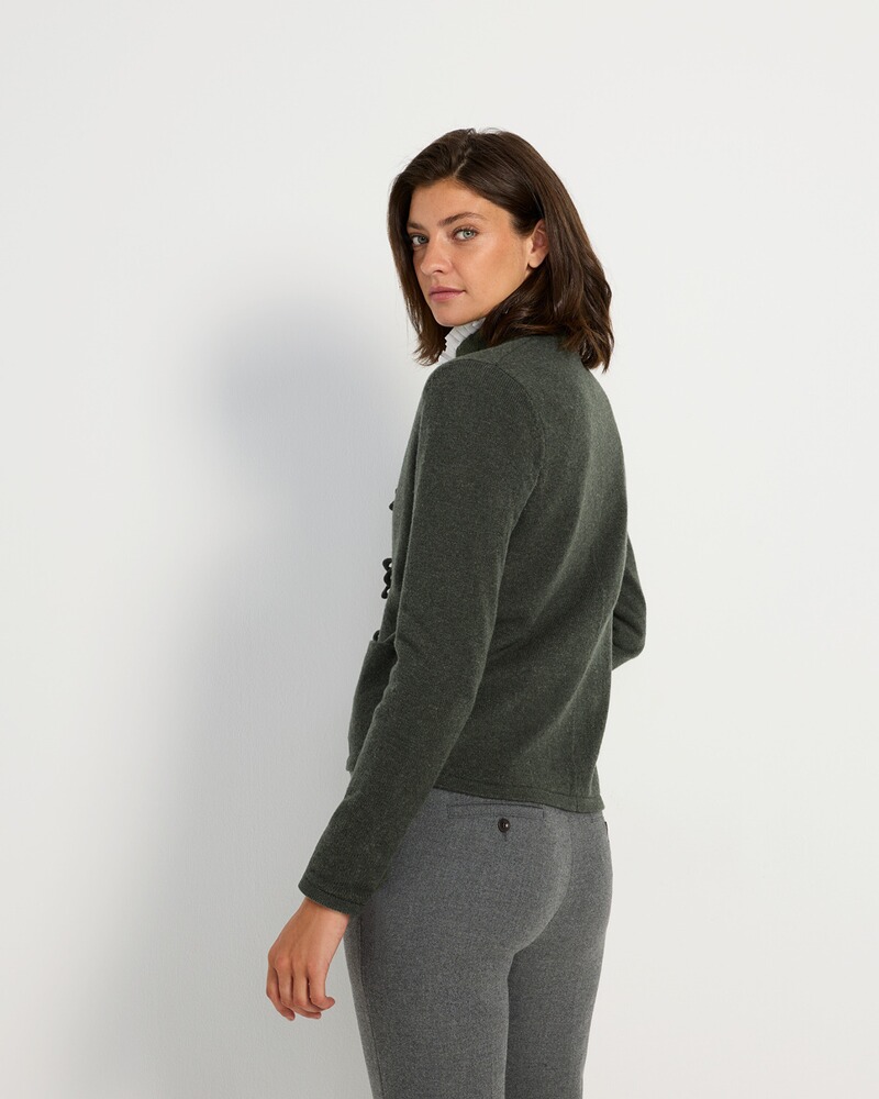 Posament-Strickjacke, Reitmayer