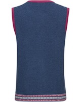 Gilet RM Jacquard myrtille, Reitmayer