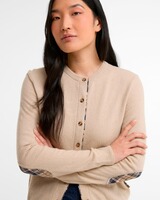 Rundhals-Cardigan Pendle Knitted, Barbour