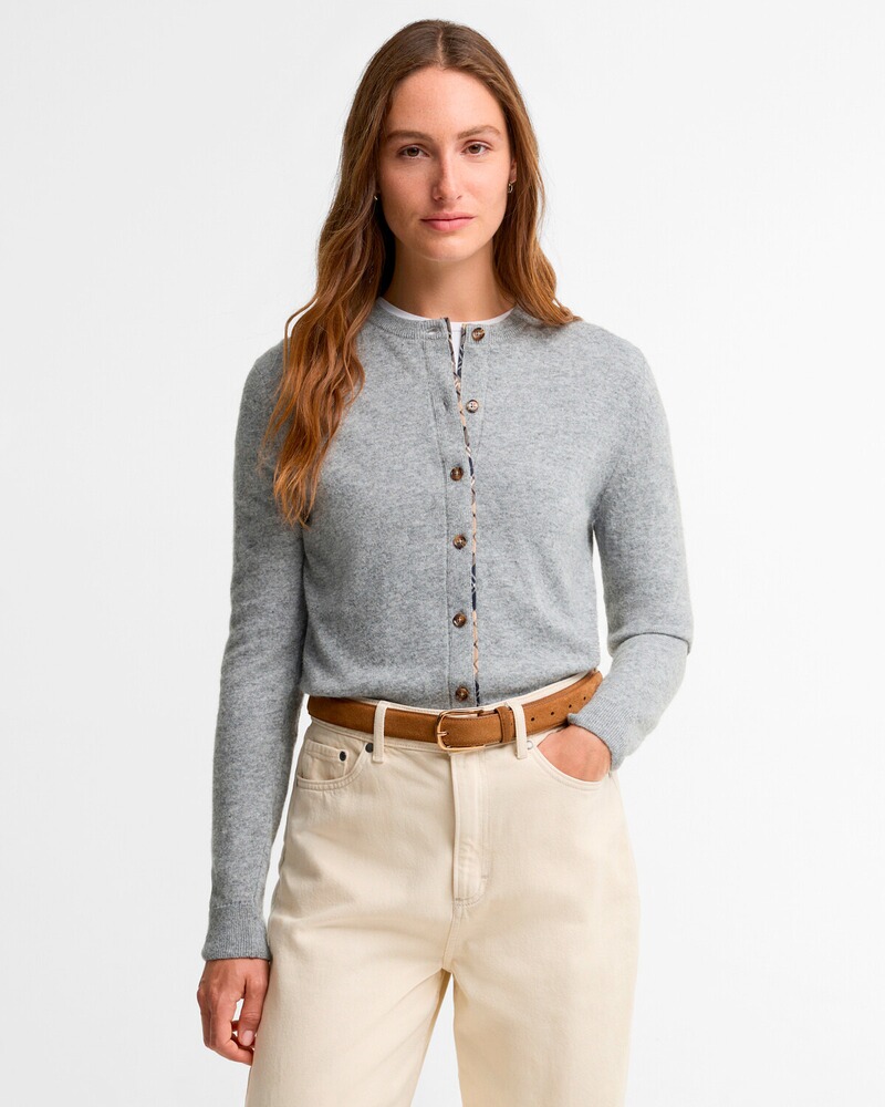 Rundhals-Cardigan Pendle Knitted, Barbour