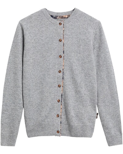 Rundhals-Cardigan Pendle Knitted, Barbour