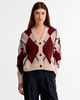 Cardigan Harleigh Knitted, Barbour