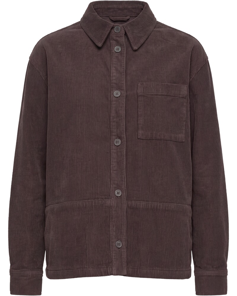 Damen Hemdjacke Corduroy