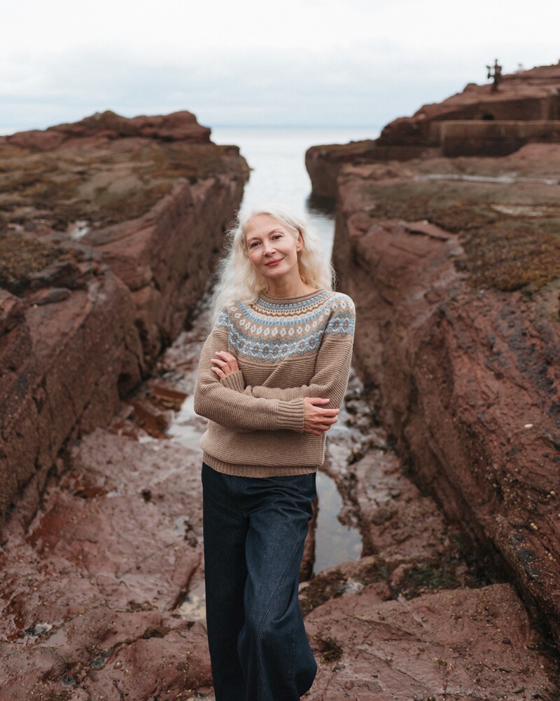 Rundhals-Pullover Stoneybrek, Eribé