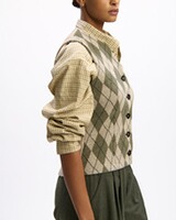Strickweste Gunda, Stapf