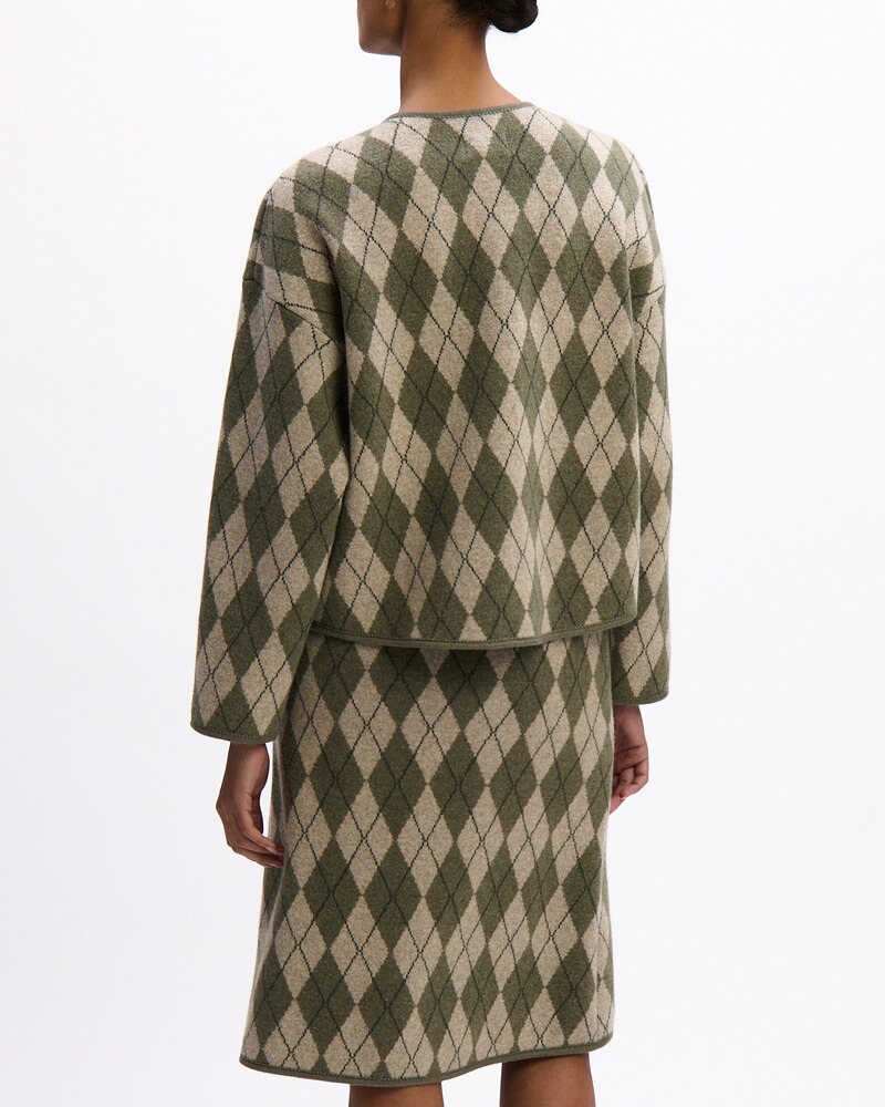 Strickjacke Claudia, Stapf