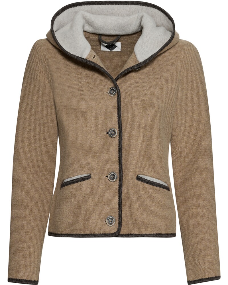 Kapuzen-Strickjacke Malwina