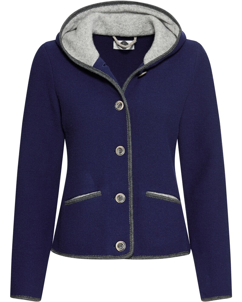 Kapuzen-Strickjacke Malwina