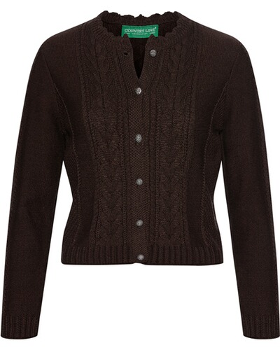 Zopfstrickjacke, Country Line