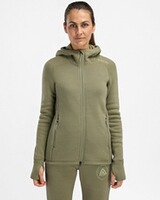Damen Kapuzenjacke FleeceWool, ACLIMA