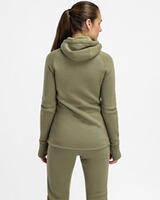 Damen Kapuzenjacke FleeceWool, ACLIMA