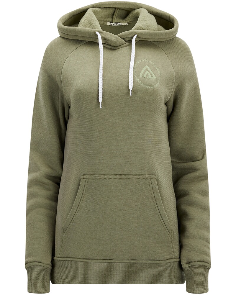 Damen Hoodie FleeceWool