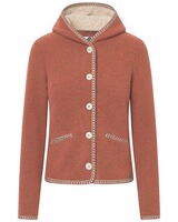 Kapuzen-Strickjacke Malwine, Stapf