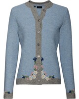 Left cardigan with flowers, Luis Steindl