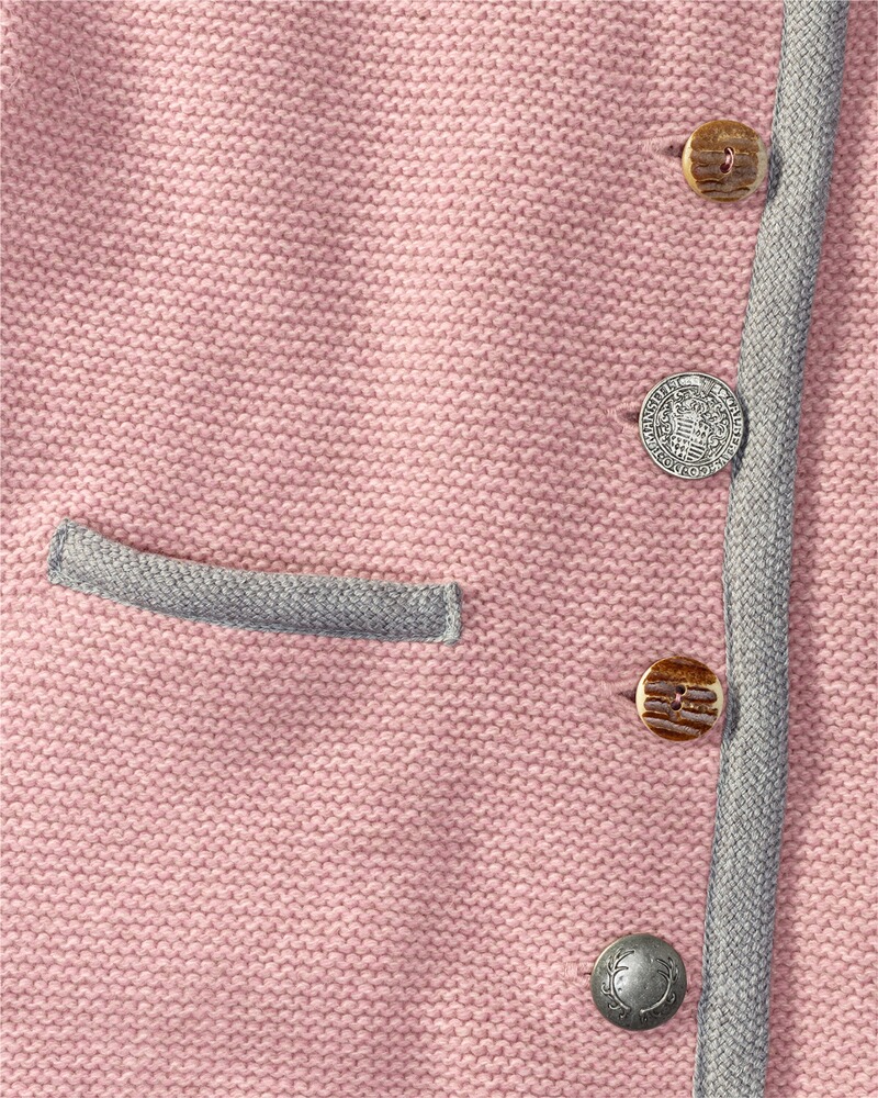 Linksstrickjacke mit Hirschstick, REITMAYER