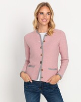 Linksstrickjacke mit Hirschstick, REITMAYER