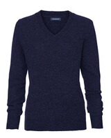 Pull col V en laine d'agneau, Highmoor