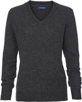 V-neck sweater made of lambswool, Highmoor