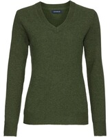 V-neck sweater made of lambswool, Highmoor