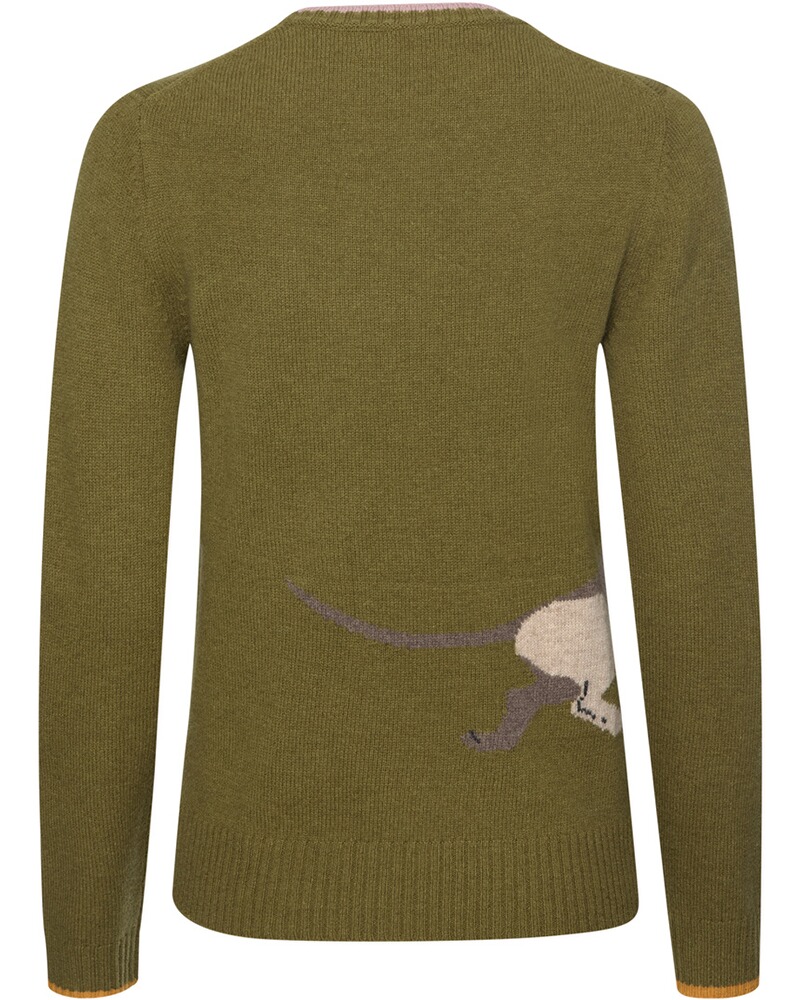 Pull à motif teckel, Brigitte von Schönfels