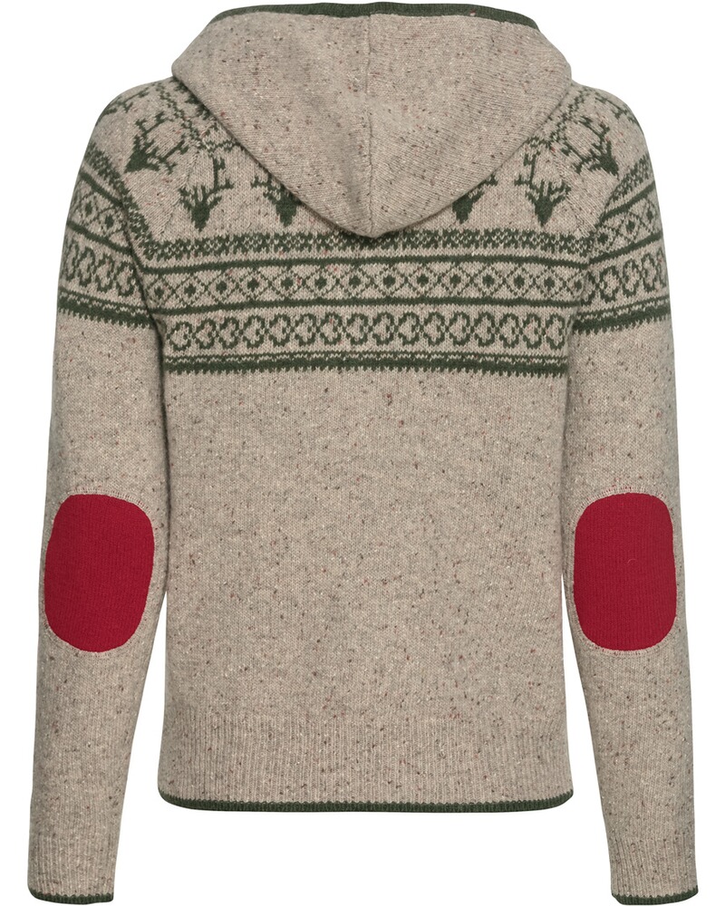 Cardigan zippé en jacquard, Reitmayer