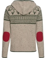 Cardigan zippé en jacquard, Reitmayer