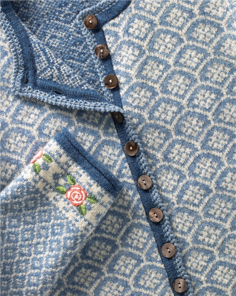 Jacquard-Strickjacke, REITMAYER