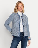 Jacquard-Strickjacke, REITMAYER