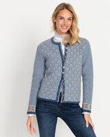 Jacquard-Strickjacke, REITMAYER