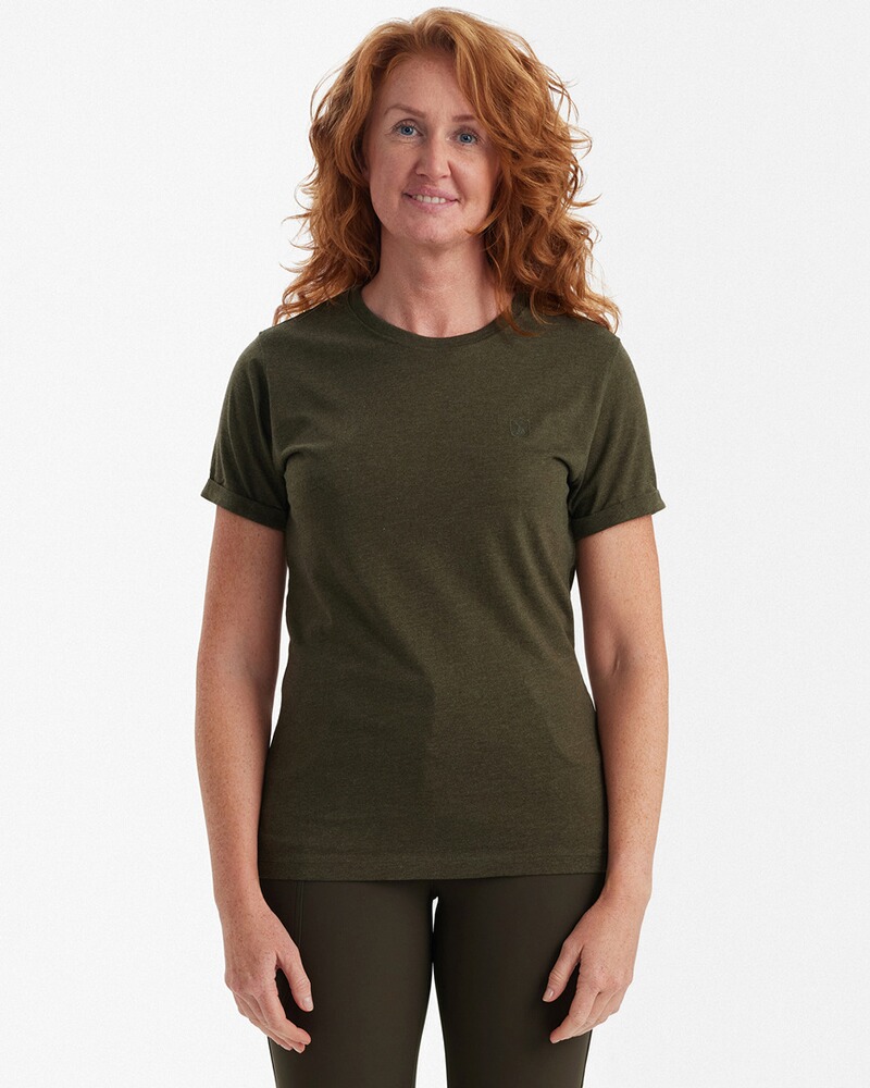 Damen T-Shirts, 2er-Pack, Deerhunter