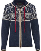 Jacquard-Zipp-Strickjacke, REITMAYER