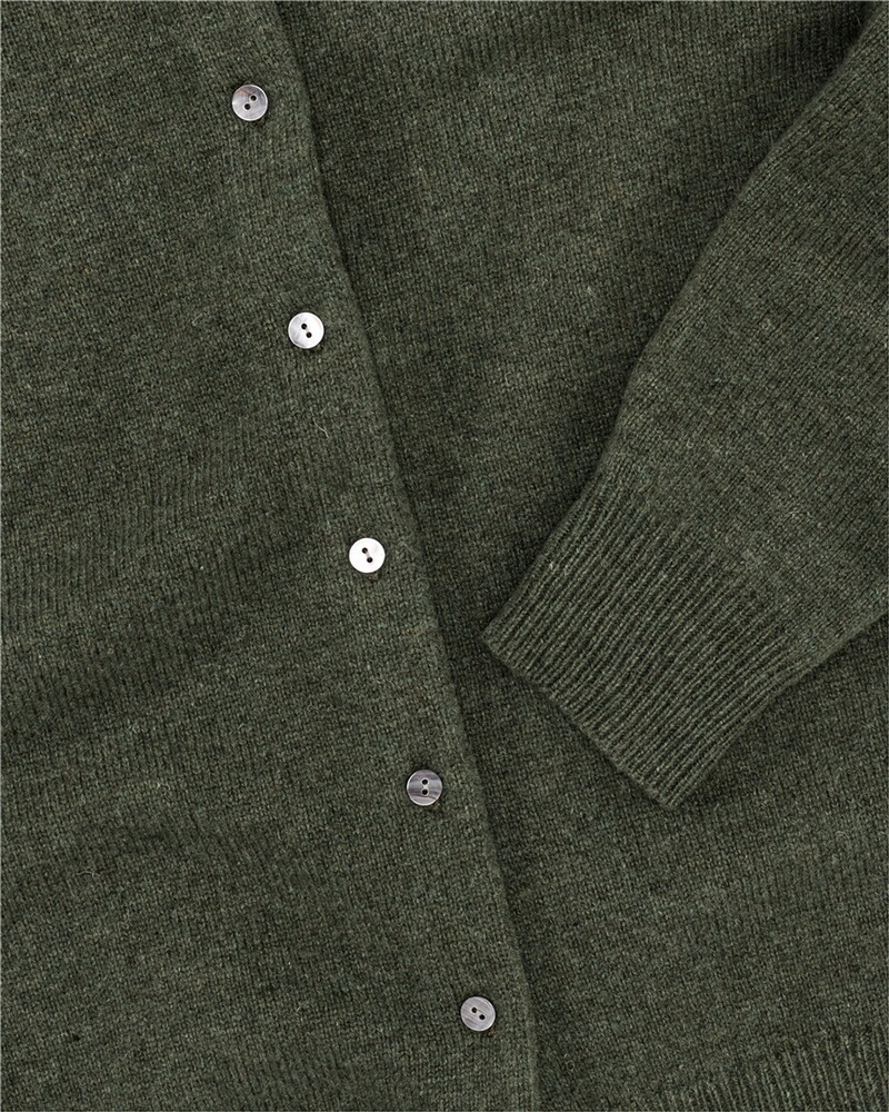 Lambswool Cardigan, HIGHMOOR