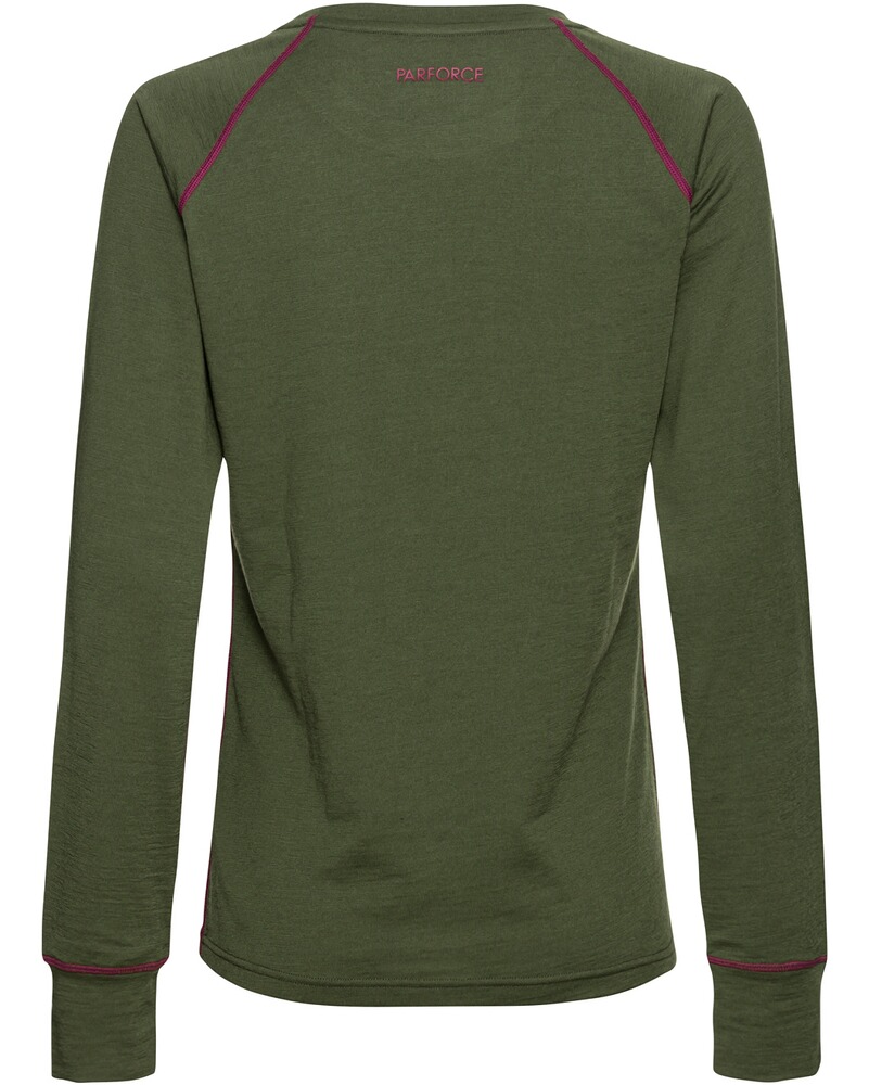 Women's base layer long sleeve merino mix, Parforce