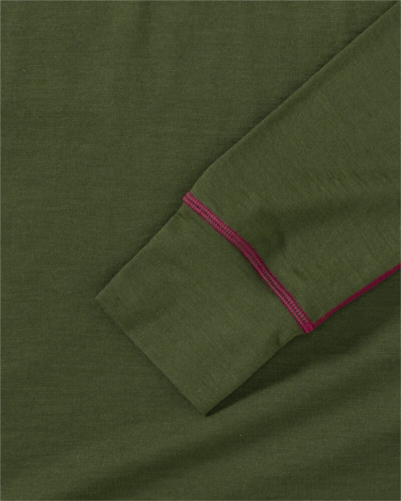 Women's base layer long sleeve merino mix, Parforce