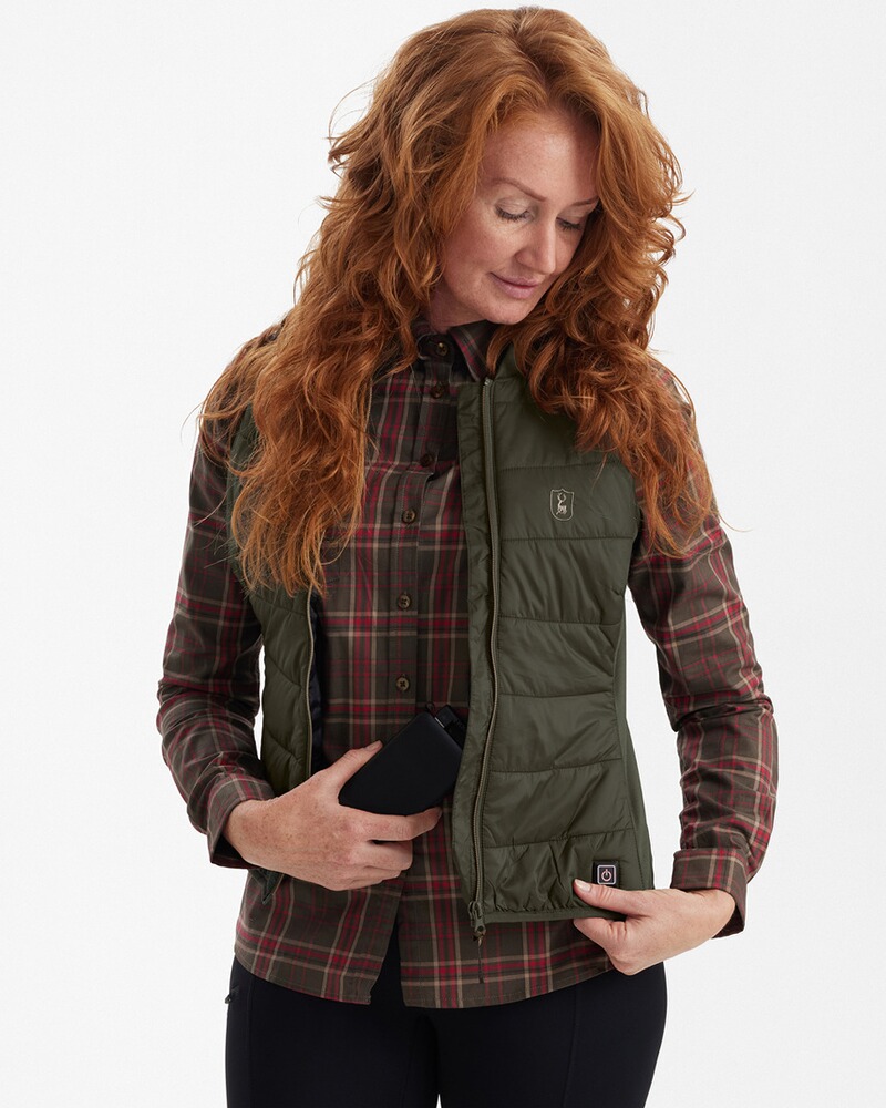 Damen Heizweste Heat Inner, Deerhunter
