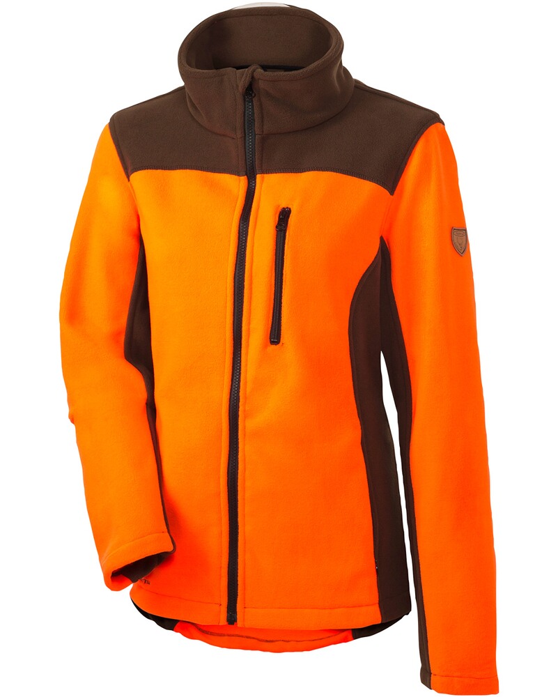 Damen Fleecejacke 2-farbig