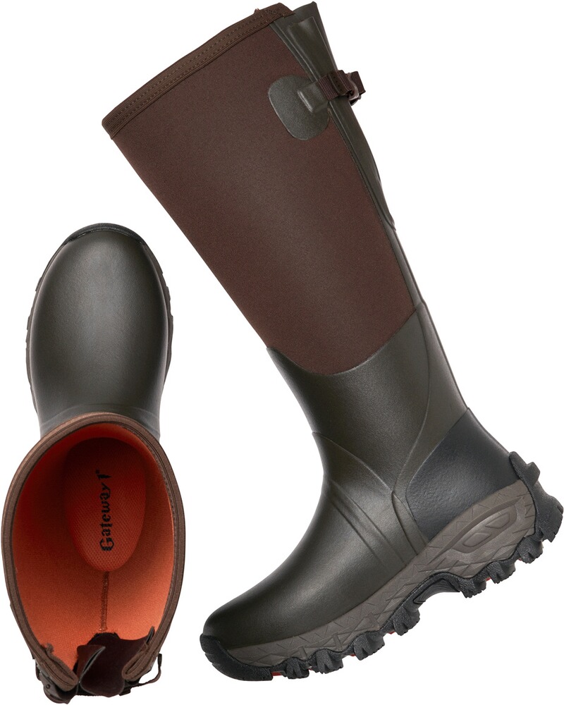 Damen Gummistiefel Woodwalker Lady 17" 4mm, Gateway1