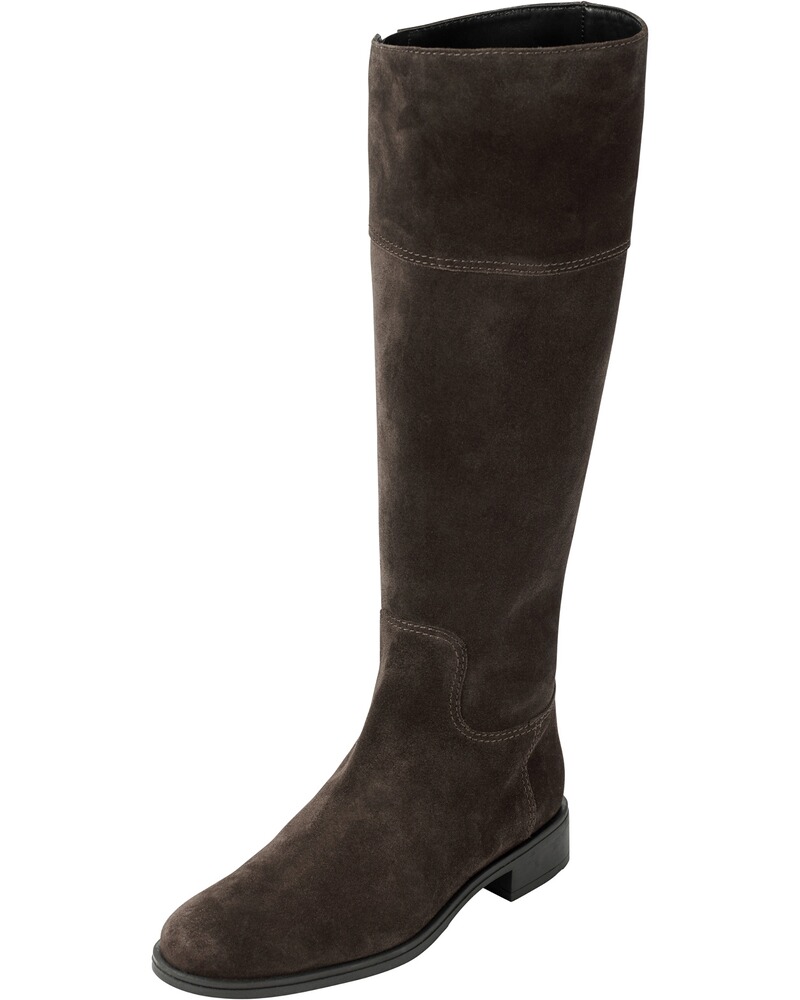 Nubuk-Stiefel im Reiter-Stil